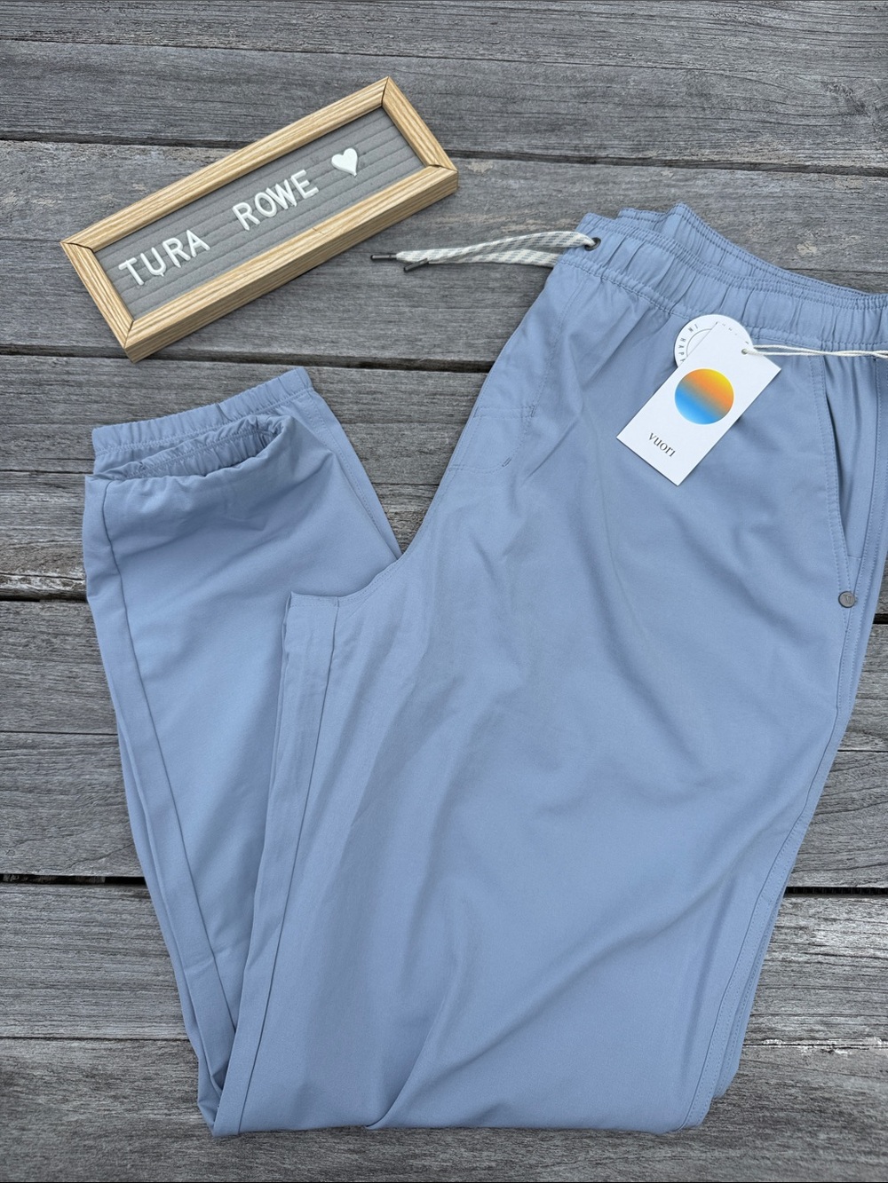 Vuori Kore Jogger Lined 28" Blue Dusk Men's XL NWT 💙✨‎